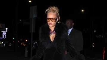 Rihanna Steps Out Wearing Two Vintage Gems