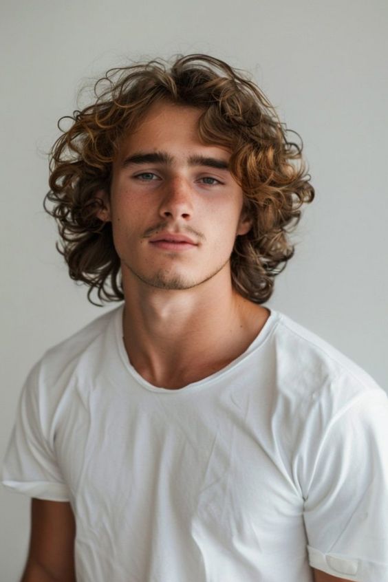 Natural Waves Medium-length Men's Haircut