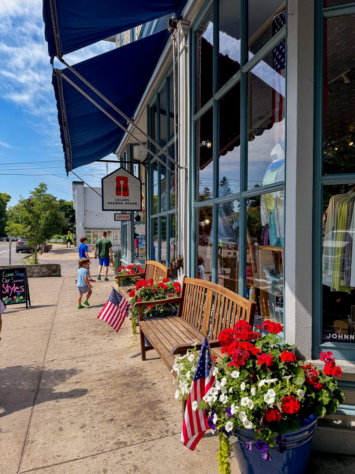 charming Leland Michigan summer