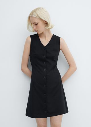 Short Buttoned Dress