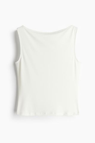 Boat-Neck Vest Top