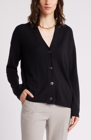 Button Front Cardigan