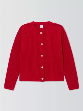 John Lewis Wool Blend Shepherd Cardigan