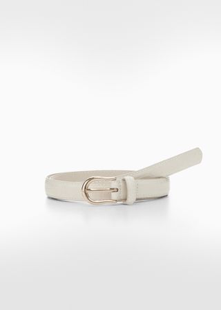 Buckle Skinny Belt