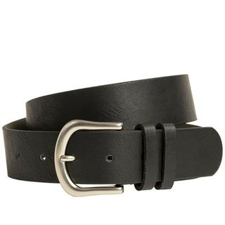 Time and Tru Women's Double Loop Harness Belt, Black