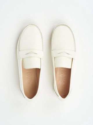 The Penny Loafer in White