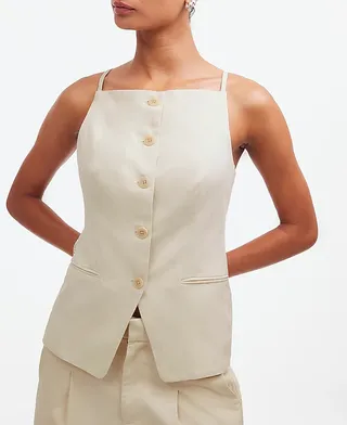 Madewell, Square-Neck Vest