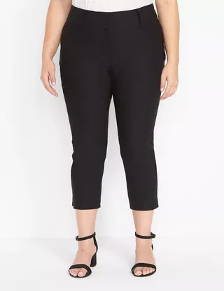 Lane Bryant, Signature Fit Slim Capri 4-Season Pant