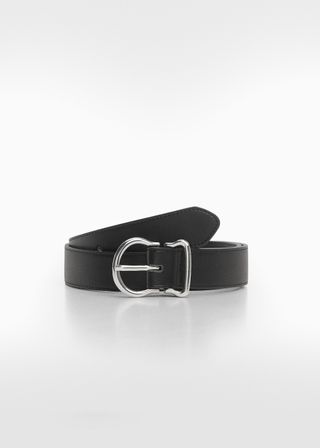 Faux-Leather Belt