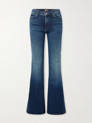 The Doozy Cotton-Blend Mid-Rise Flared Jeans