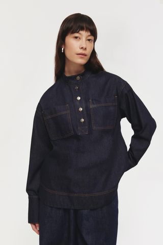 Suzie Denim Top