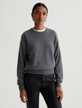 Gemma Relaxed Crew Neck Cashmere Sweater