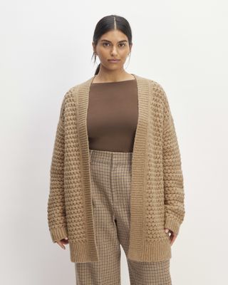 The Cloud Oversized Textured Cardigan