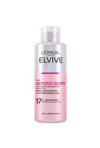 L'oréal Paris Elvive Glycolic Gloss Rinse-Off 5 Minute Lamination Treatment for Dull Hair 150ml