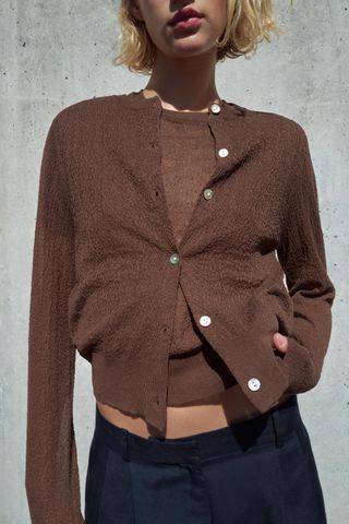 Zara, Fine Knit Cardigan