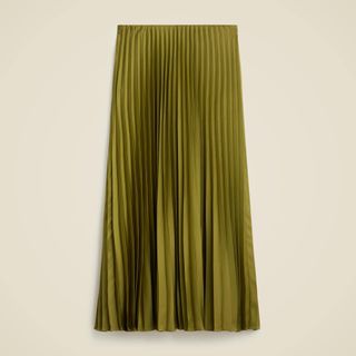 Gwyneth Pleated Slip Skirt