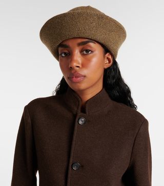 Mytheresa Loro Piana knitted cashmere-blend bucket hat