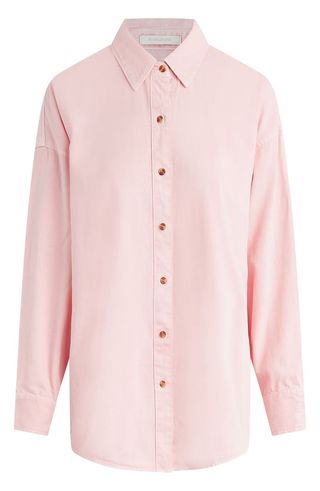 Ex-Boyfriend Solid Button-Up Shirt