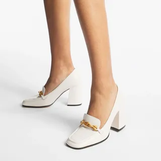 jimmy choo, Diamond Tilda 85 Latte Leather Pumps