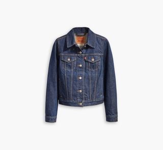 Levi's, Original Trucker Jacket in Clean Dark Authentic