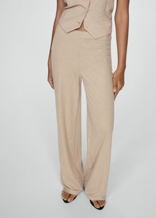 Flowy Straight-Fit Pants