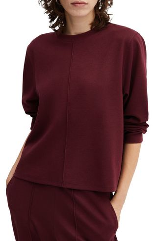 Pintuck Sweatshirt