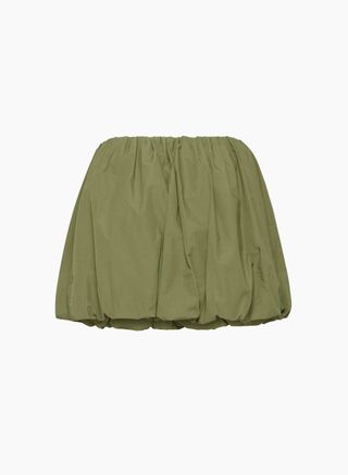 Sunday's Best, bubbly poplin mini skirt