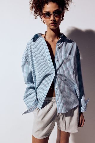 Oversized Cotton Shirt