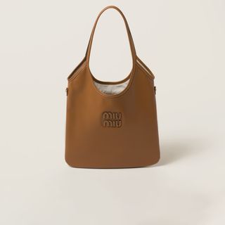 Miu Miu, Ivy Leather Bag in Caramel