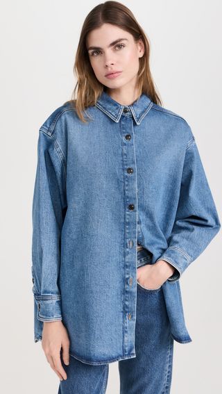 Denim Oversized Shirt