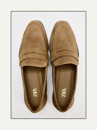 Suede Loafers