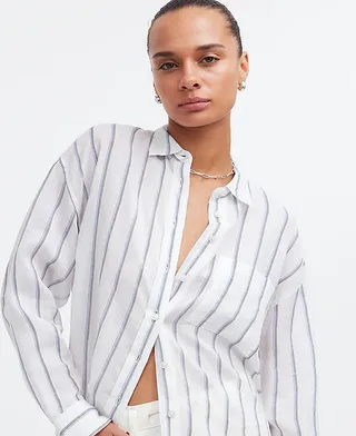 Madewell, The Oversized Shirt