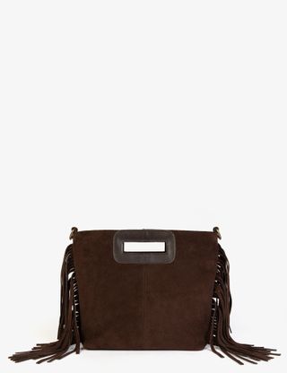 Penelope Chilvers, Fringe Handy Suede Bag