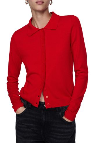 MANGO, Polo Cardigan