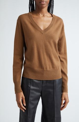 V-Neck Cashmere Sweater