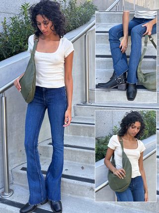 Free People fall denim outfit combinations