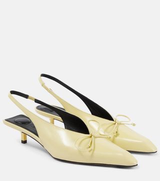 Jacquemus , Les Slingbacks Cubisto Basses Slingback Pumps