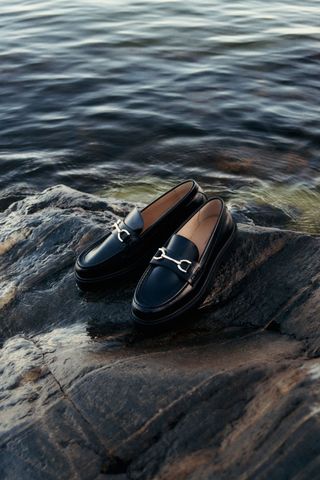 Chunky Leather Loafers