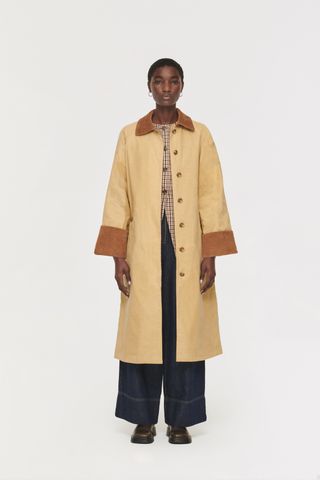 Barnaby Reversible Wax Trench Coat