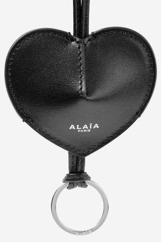 Alaïa Le Coeur Leather Bag Charm