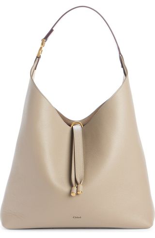 Marcie Leather Hobo Bag