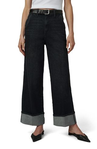 The Trixie Cuffed Wide Leg Trouser Jeans