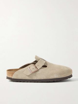 Boston Suede Clogs