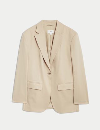 Lyocell™ Rich Relaxed Single Breasted Blazer