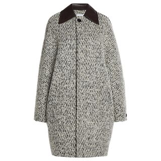 Bottega Veneta, Chevron Bouclé Coat