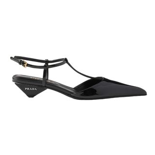 Prada, Patent Leather Slingback Pumps