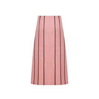 Open Cut Midi Skirt