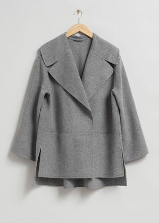 Single-Breasted Wool Jacket