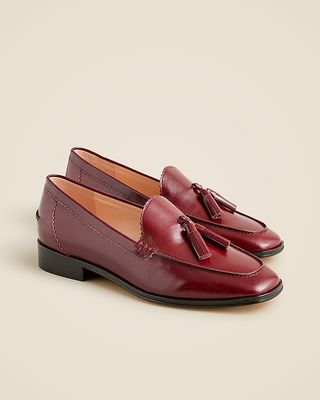 Maison Tassel Loafers in Italian Leather