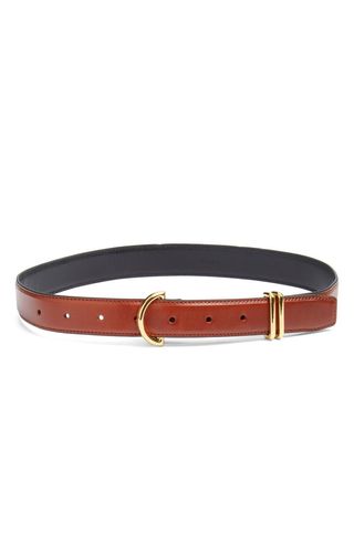 FRAME Crescent Leather Belt